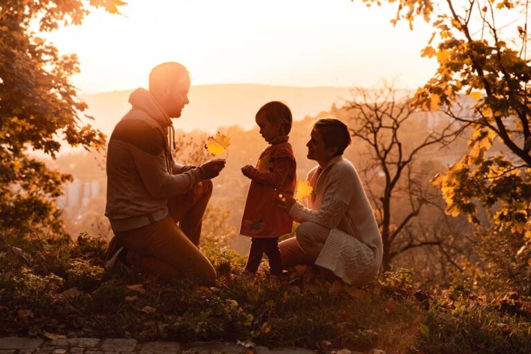 Rodinné podzimní focení Brno